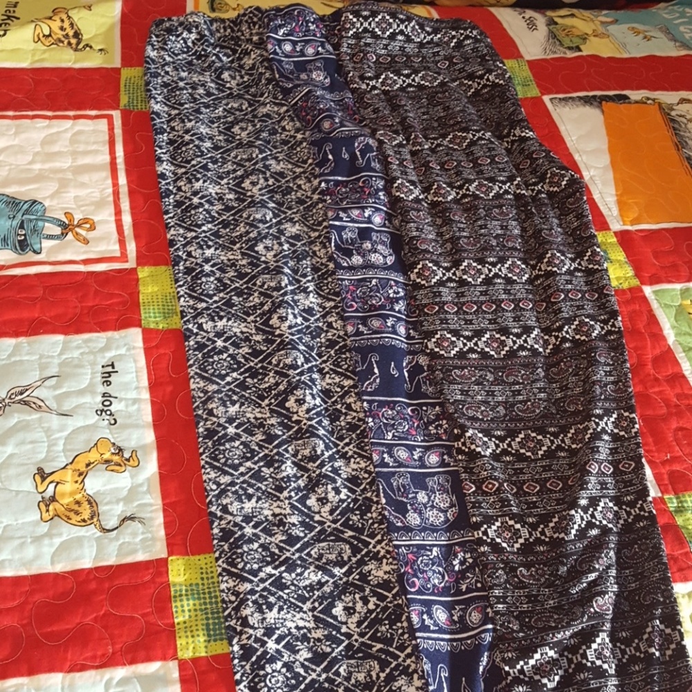 Girl's leggings set of 3